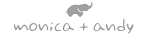 Monica + Andy logo